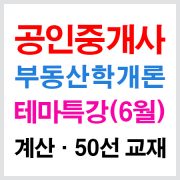 공인중개사학개론테마특강교재